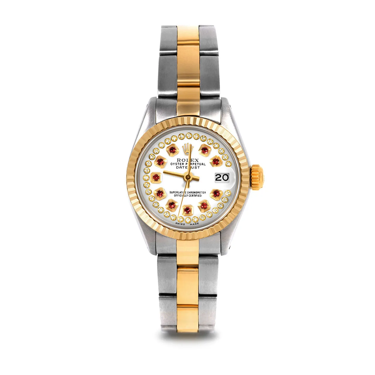 Rolex Datejust 26mm | 6917-TT-WHT-STRR-FLT-OYS