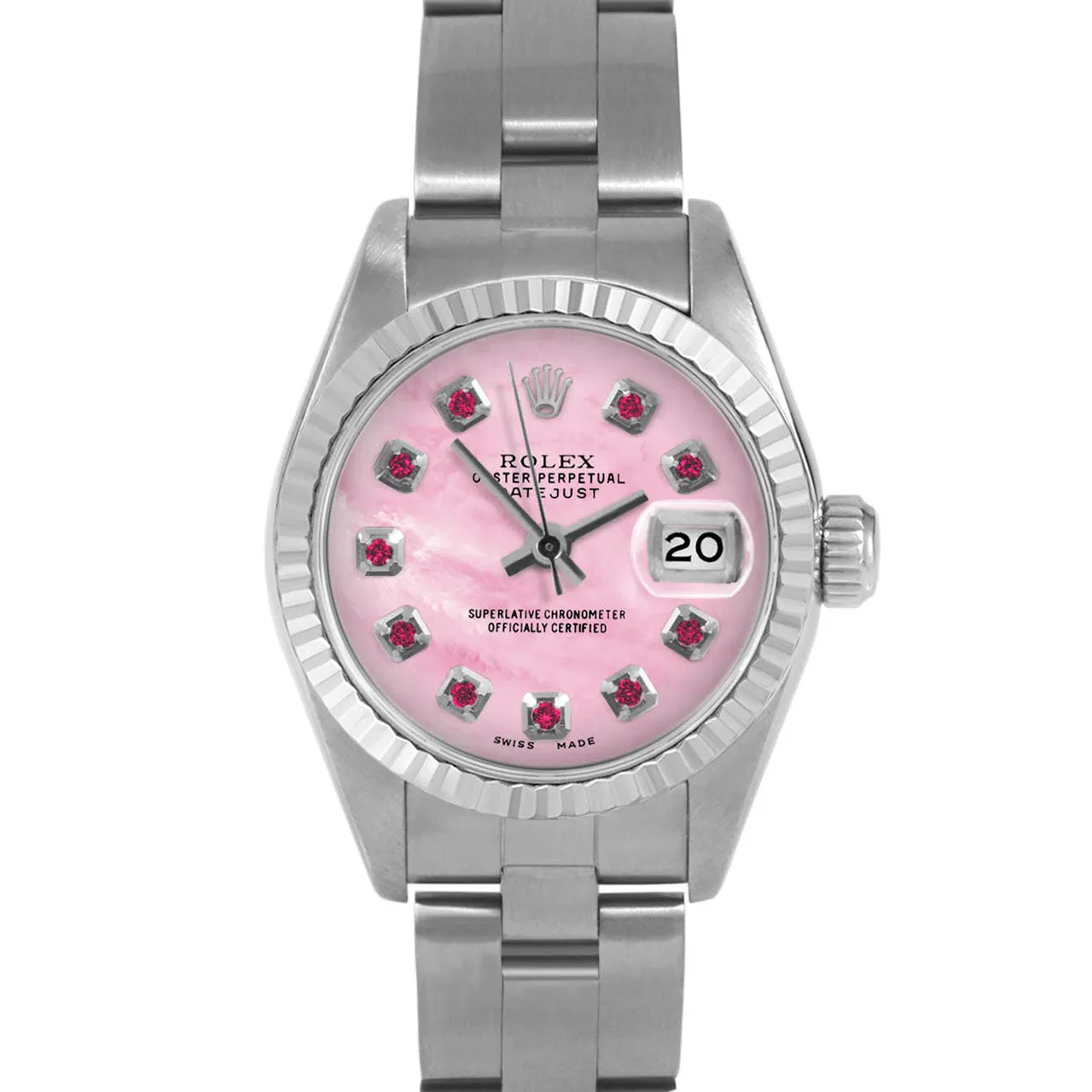 Rolex Datejust 26mm | 69174-PMOP-RBY-AM-FLT-OYS