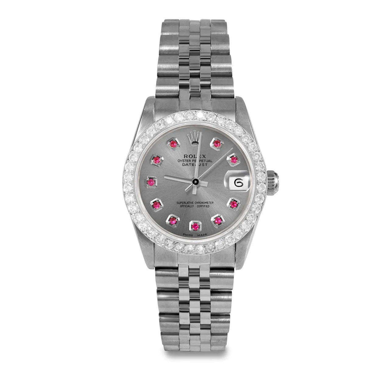 Rolex Datejust 31mm | 68274-SLT-RBY-AM-2CT-JBL