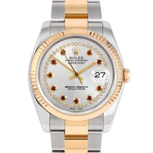 Rolex Datejust 36mm | 116233-SLV-STRR-FLT-OYS