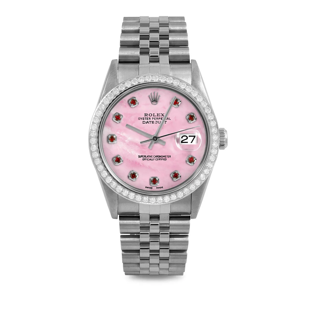 Rolex Datejust 36mm | 16234-PMOP-RBY-AM-BDS-JBL