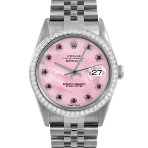 Rolex Datejust 36mm | 16234-PMOP-RBY-AM-BDS-JBL