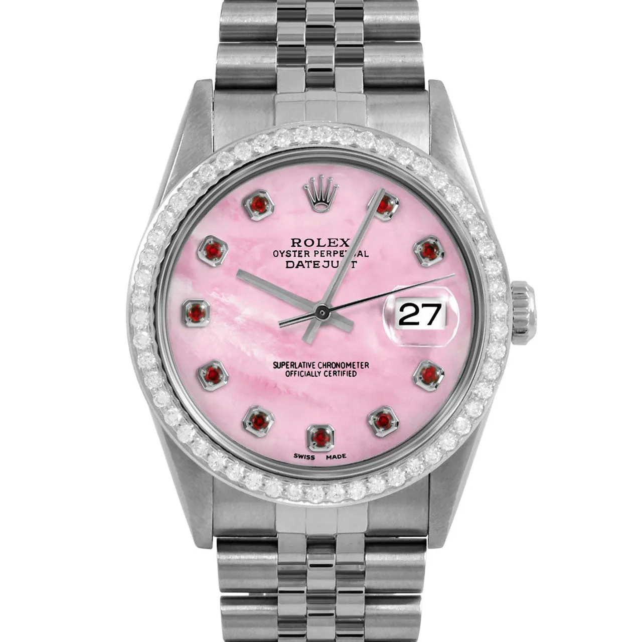 Rolex Datejust 36mm | 16234-PMOP-RBY-AM-BDS-JBL