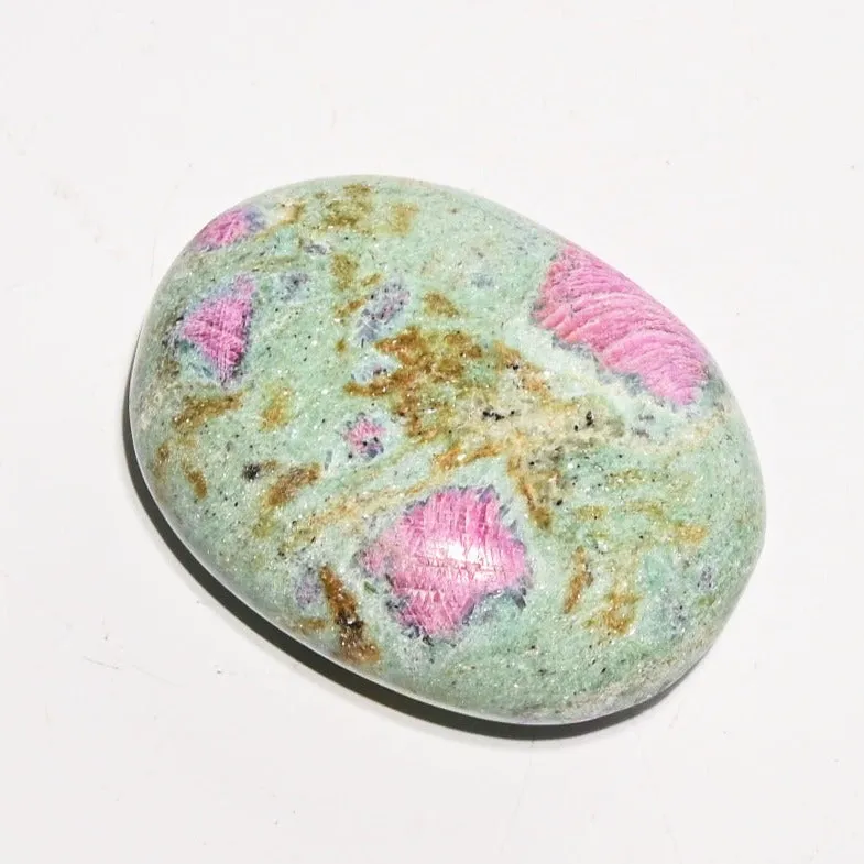 Ruby Fuchsite Palm Stone