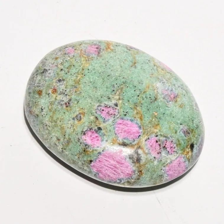 Ruby Fuchsite Palm Stone