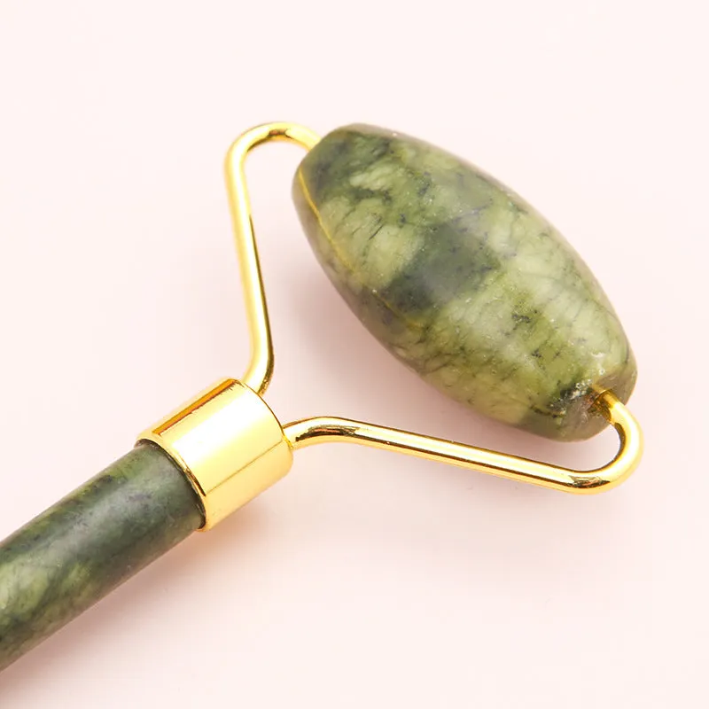 Scraping Plate Meridian Pick Bar Facial Facial Xiuyu Beauty Container Green Phoenix Jade Roller