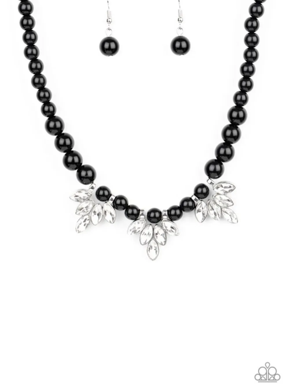 Society Socialite Necklace Black - Paparazzi Accessories