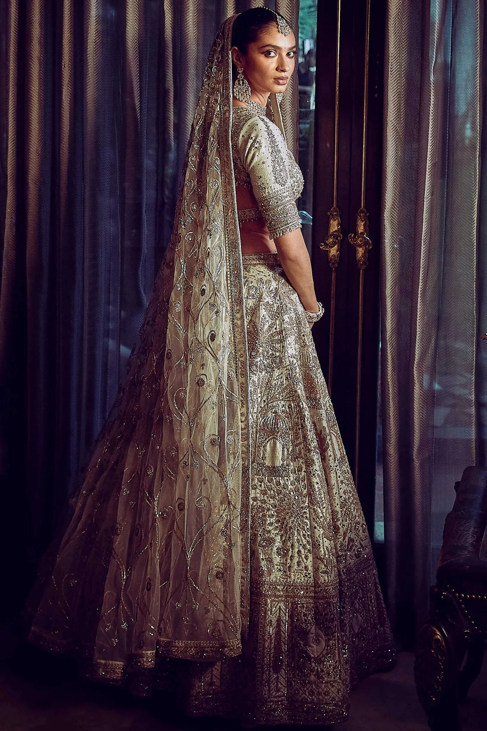 The Morbagh Jade Lehenga