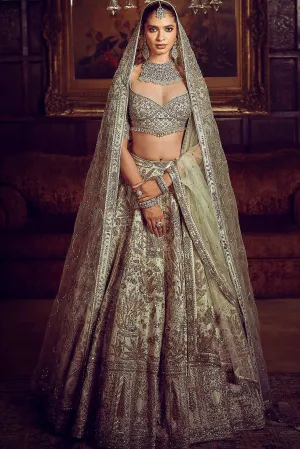 The Morbagh Jade Lehenga