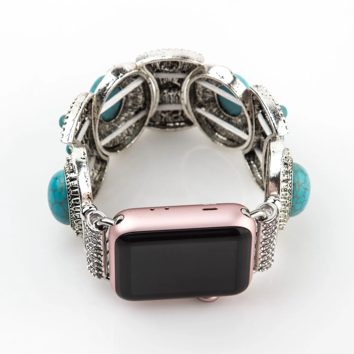 Women's Turquoise Bangle Band for Apple Watch Series 7 6 5 4 Watchband